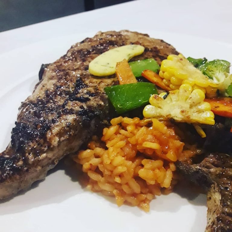 Kingfish with Tomato Risotto